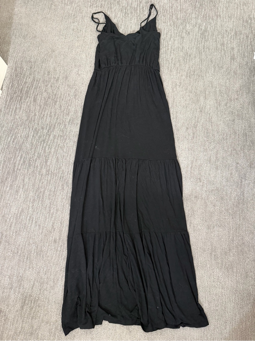Lush Tiered Maxi Dress, Size L - Picture 4 of 5